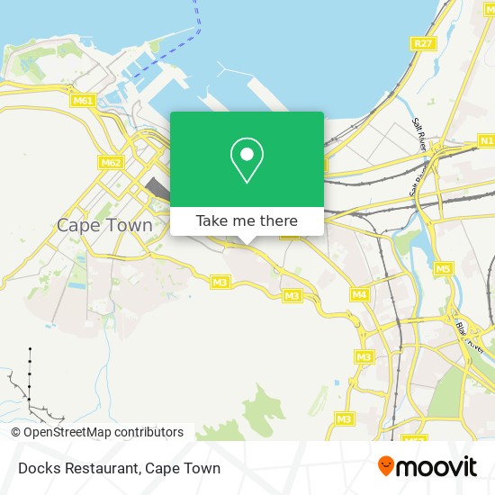Docks Restaurant map