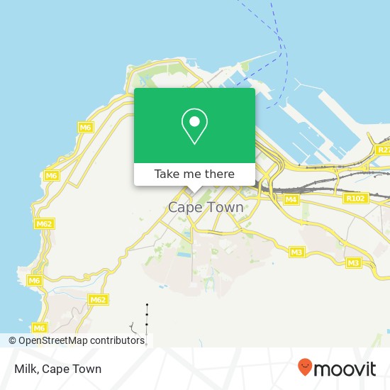 Milk, Long St Cape Town Cape Town 8001 map