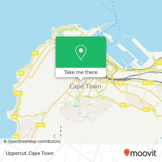 Uppercut, 273, Long St Cape Town 8001 map