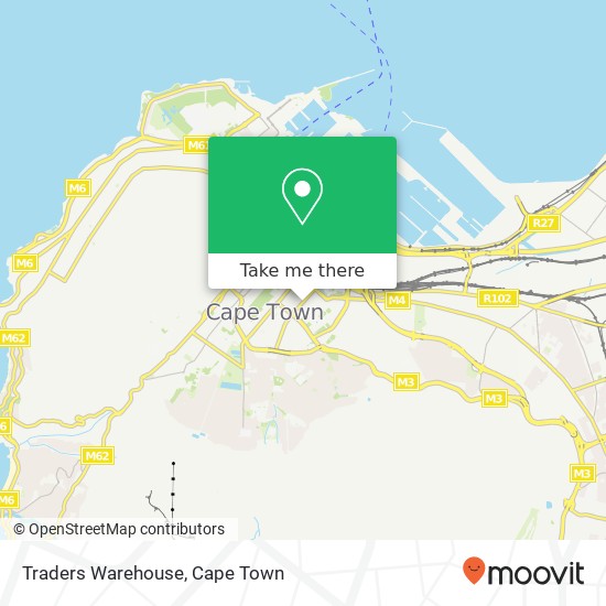 Traders Warehouse, 31, Buitenkant St Zonnebloem Cape Town 7925 map