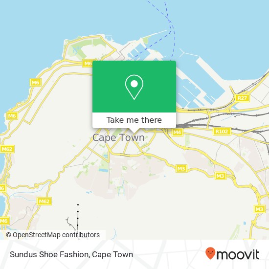 Sundus Shoe Fashion, Buitenkant St Zonnebloem Cape Town 7925 map
