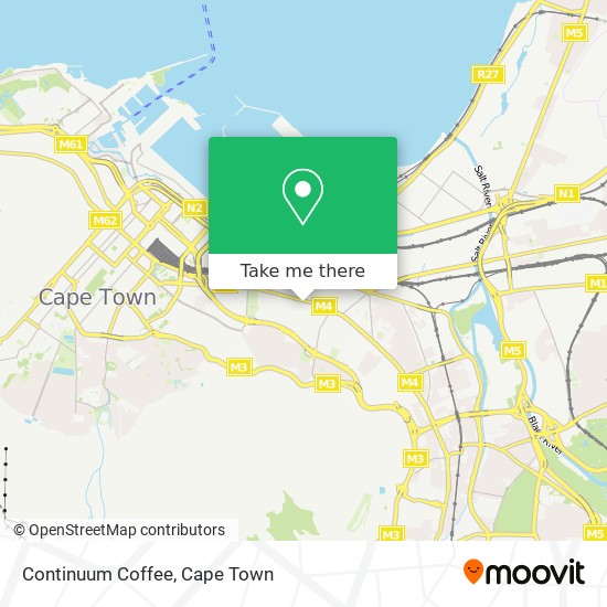 Continuum Coffee map
