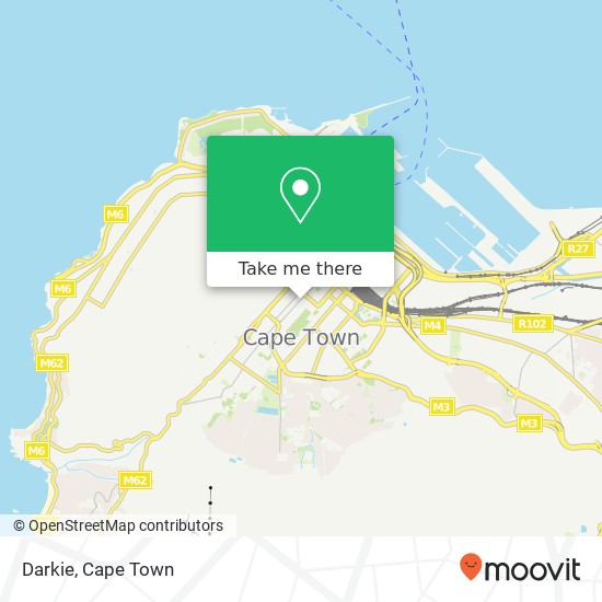 Darkie, 159, Long St Cape Town 8001 map