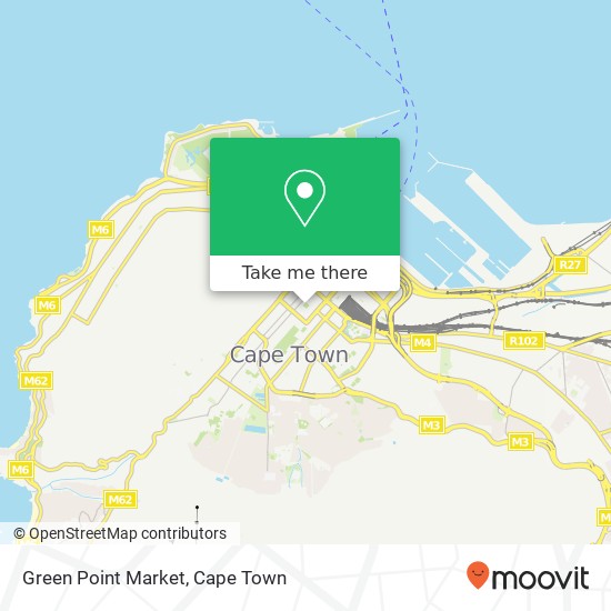 Green Point Market, Burg St Cape Town 8001 map