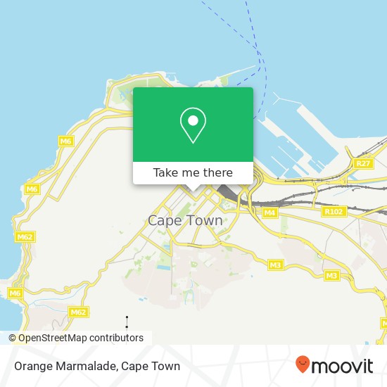 Orange Marmalade, Church St Cape Town Cape Town 8001 map