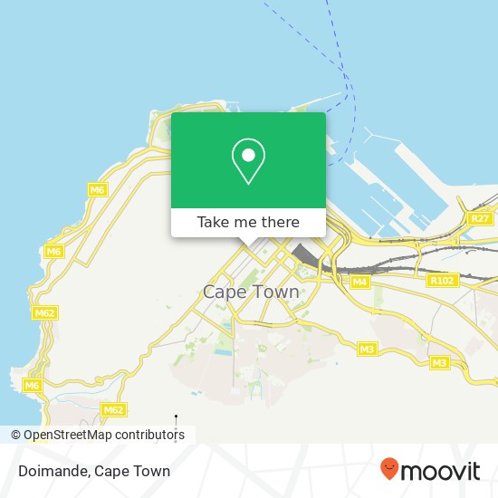 Doimande, 133, Bree St Cape Town Cape Town 8001 map