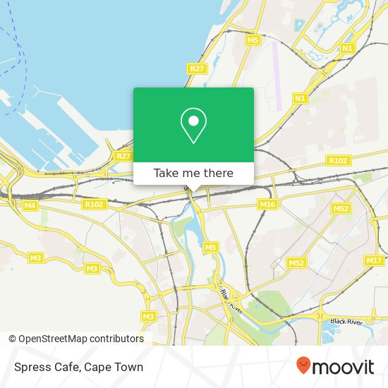Spress Cafe, Sydow Rd Maitland Cape Town 7405 map