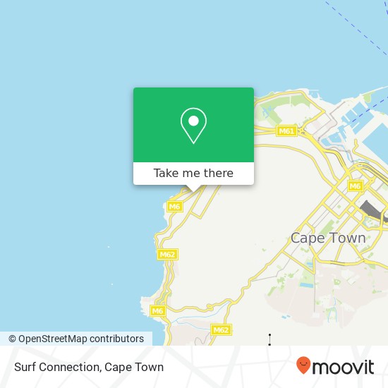 Surf Connection, Regent Rd Sea Point Cape Town 8005 map
