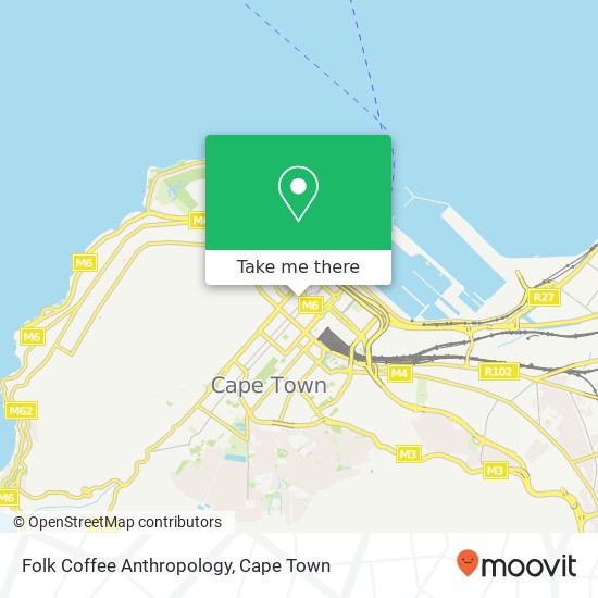 Folk Coffee Anthropology, Mechau St Cape Town 8001 map