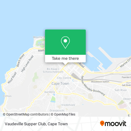 Vaudeville Supper Club map