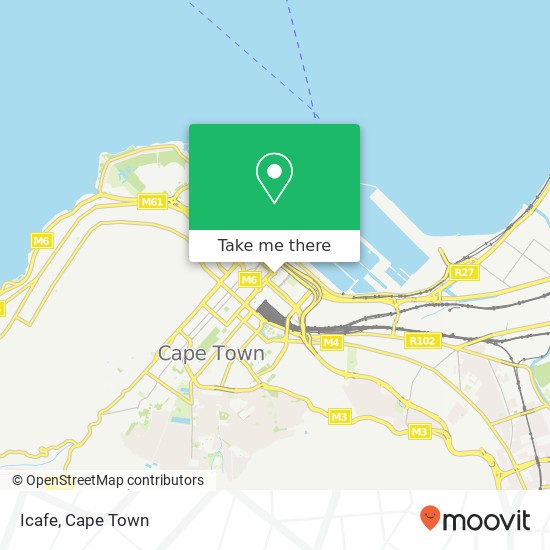 Icafe, Cape Town Cape Town 8001 map