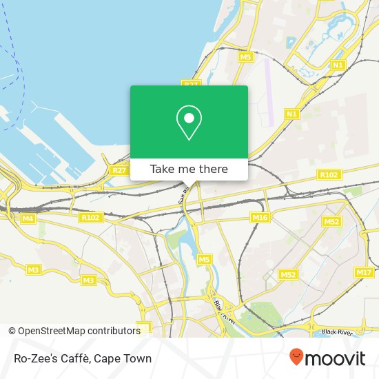 Ro-Zee's Caffè, M5 Salt River Cape Town 7925 map
