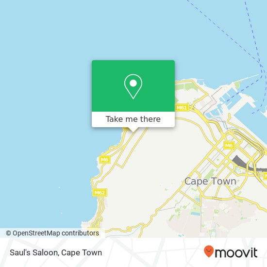 Saul's Saloon, Main Rd Sea Point Cape Town 8005 map