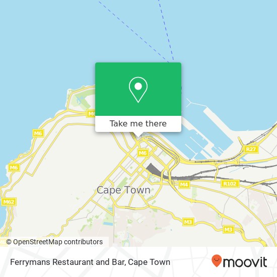 Ferrymans Restaurant and Bar map