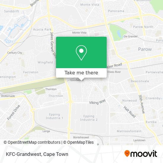 KFC-Grandwest map