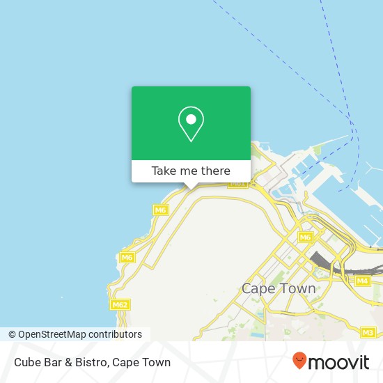 Cube Bar & Bistro map