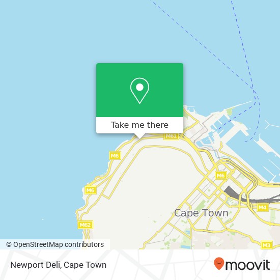 Newport Deli, Main Rd Three Anchor Bay Cape Town 8005 map
