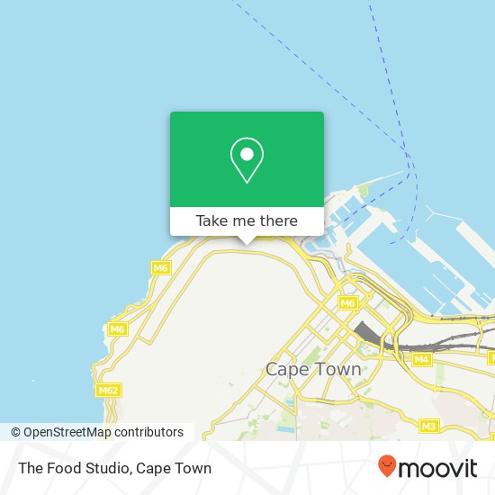 The Food Studio, 17, Braeside Rd Green Point Cape Town 8005 map