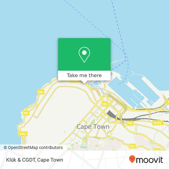 Klûk & CGDT, Main Rd Green Point Cape Town 8005 map
