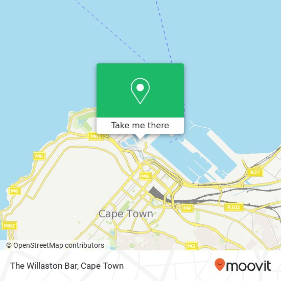 The Willaston Bar, Silo Sq V&A Waterfront Cape Town 8001 map