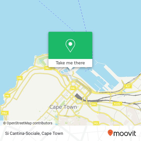Si Cantina-Sociale, Silo Sq V&A Waterfront Cape Town 8001 map