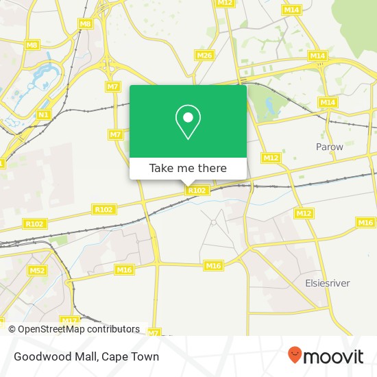 Goodwood Mall map