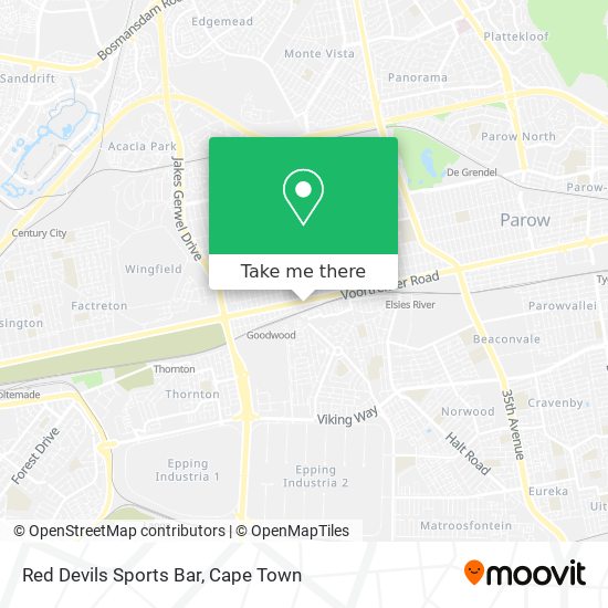 Red Devils Sports Bar map