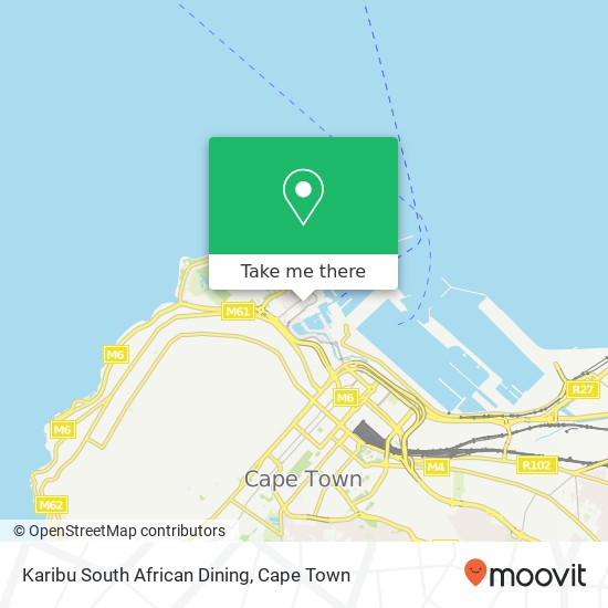 Karibu South African Dining, V&A Waterfront Cape Town 8001 map