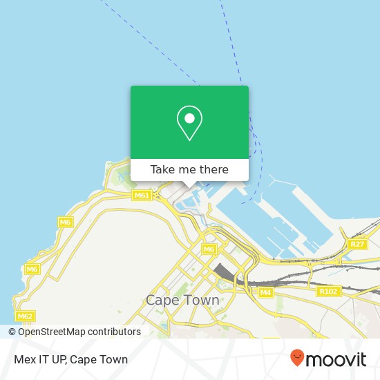 Mex IT UP, Dock Rd V&A Waterfront Cape Town 8001 map