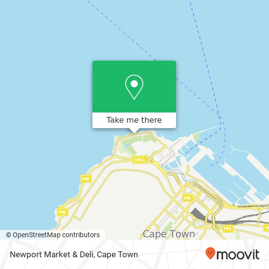 Newport Market & Deli, Surrey Pl Mouille Point Cape Town 8005 map