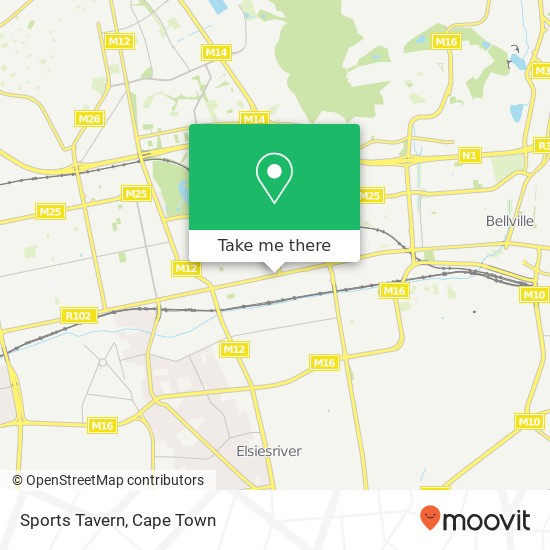 Sports Tavern map