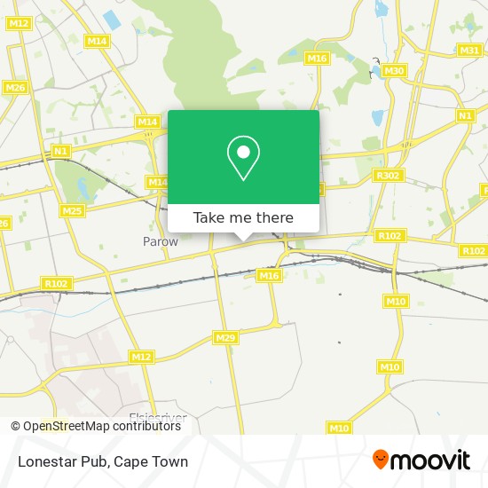 Lonestar Pub map