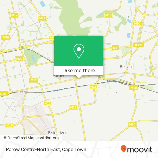 Parow Centre-North East map