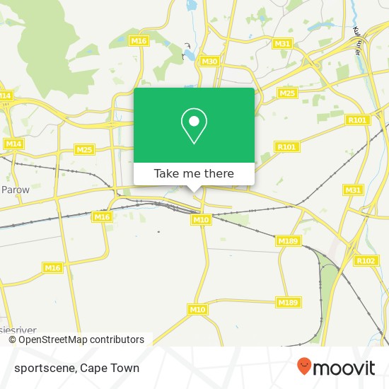 sportscene, Charl Malan St Eversdal Ext 21 Cape Town 7550 map