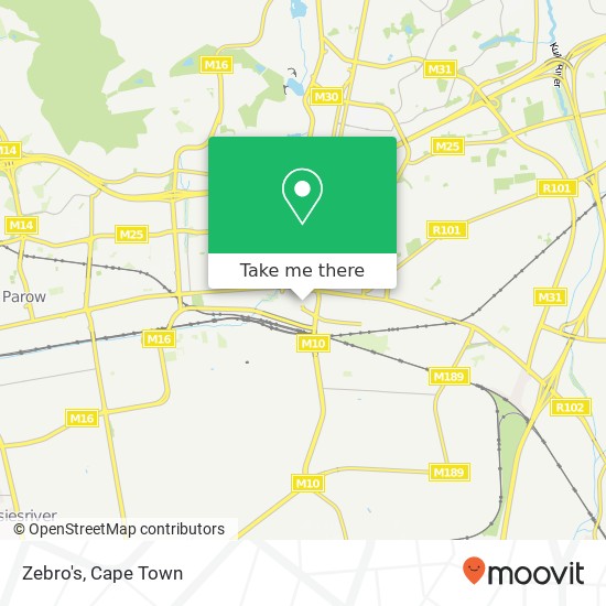 Zebro's, Charl Malan St Eversdal Ext 21 Cape Town 7550 map