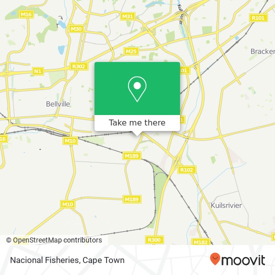 Nacional Fisheries, Bridge Rd Triangle Farm Cape Town 7530 map