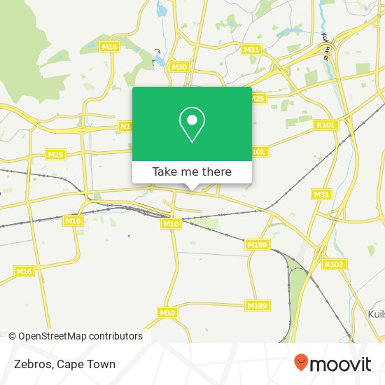 Zebros, Voortrekker Rd Kempenville Cape Town 7530 map
