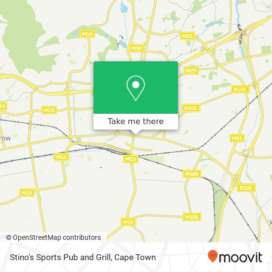 Stino's Sports Pub and Grill map