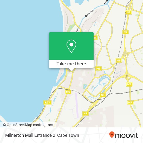 Milnerton Mall Entrance 2 map