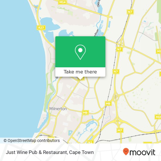 Just Wine Pub & Restaurant map