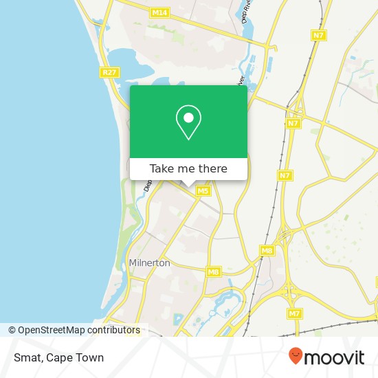 Smat, Milnerton Cape Town 7441 map