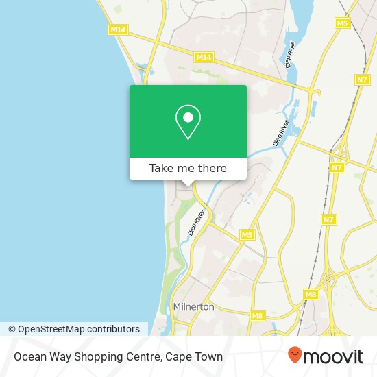 Ocean Way Shopping Centre map