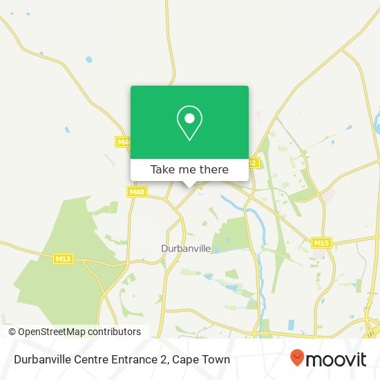 Durbanville Centre Entrance 2 map