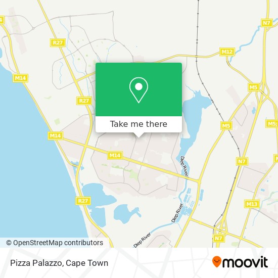 Pizza Palazzo map