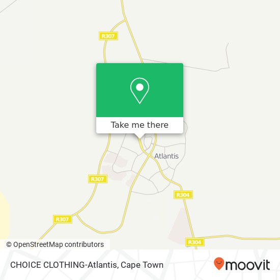 CHOICE CLOTHING-Atlantis, Reygersdal Dr Avondale Cape Town 7349 map
