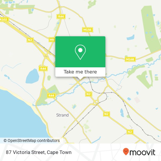 87 Victoria Street map