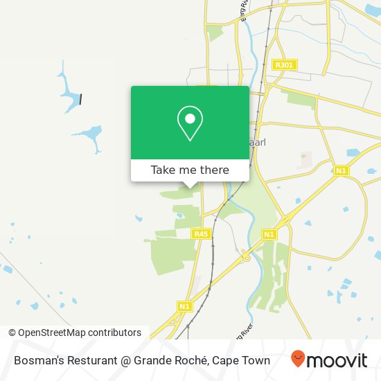 Bosman's Resturant @ Grande Roché map