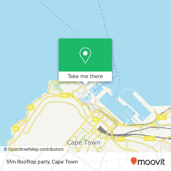 5fm Rooftop party map