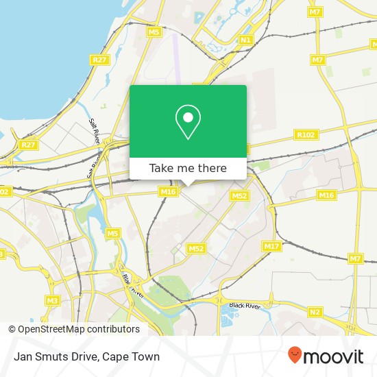 Jan Smuts Drive map
