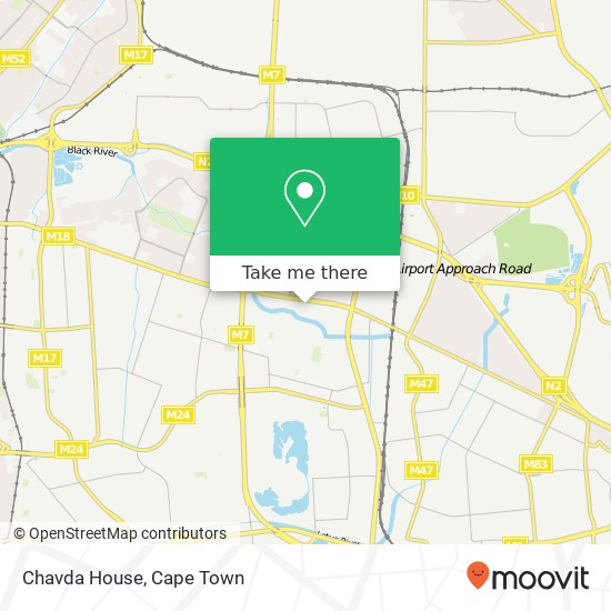Chavda House map